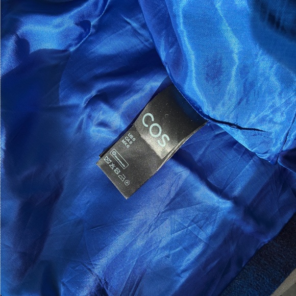 COS CHECKED WOOL-BLEND MINI WRAP SKIRT - Picture 6 of 6